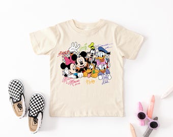 Mickey And Friends Shirt, Disney Kids Shirt, Disneyland Shirt, Disney Trip Shirt, Toddler Youth Disneyworld Shirt, Disney Family Shirt