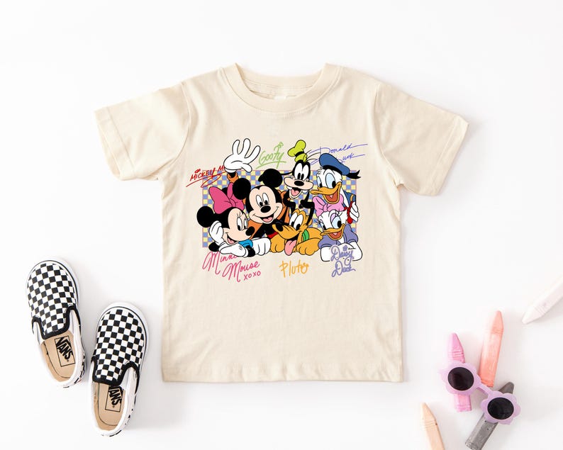 Mickey And Friends Shirt, Disney Kids Shirt, Disneyland Shirt, Disney Trip Shirt, Toddler Youth Disneyworld Shirt, Disney Family Shirt image 1