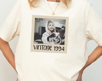 Custom Photo Text Shirt, Custom Image Shirt, Personalized T Shirt, Custom Picture Shirt, Birthday Gift, Family Shirt, Customized Tee