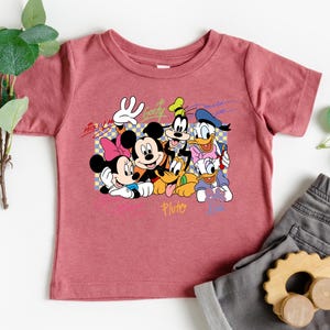 Mickey And Friends Shirt, Disney Kids Shirt, Disneyland Shirt, Disney Trip Shirt, Toddler Youth Disneyworld Shirt, Disney Family Shirt image 3
