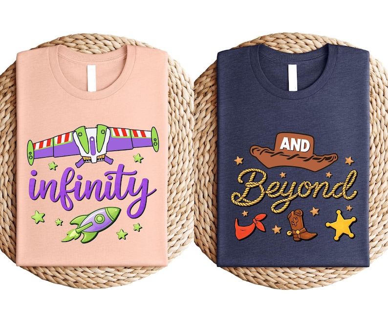 To Infinity And Beyon Shirt, Toy Story Land Shirt, Toy Story Birthday Gift, Disneyworld Matching Tees, Disney 2026 Family Vacation Shirt 画像 1
