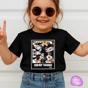 Disney World 2026 Kids Shirt, Mickey Minnie Donald Goofy Daisy Pluto Tee, Disney Family Trip T Shirt for Kids bild 3