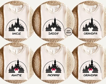 Disney Family Vacation Shirts, Matching Family Disneyland Trip Shirt, Mickey Minnie Shirt, Disney Castle Shirt, Magic Kingdom Shirt