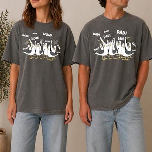 Disney Mom Dad Matching Shirt, Disneyland Wife Husband Couple Tees, Disney Seagulls Shirt, Disneyworld T-Shirt, Disney Family Gift Shirt image 3