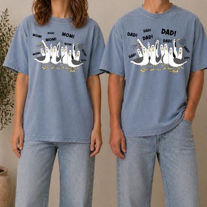 Disney Mom Dad Matching Shirt, Disneyland Wife Husband Couple Tees, Disney Seagulls Shirt, Disneyworld T-Shirt, Disney Family Gift Shirt image 4