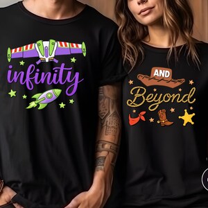 To Infinity And Beyon Shirt, Toy Story Land Shirt, Toy Story Birthday Gift, Disneyworld Matching Tees, Disney 2026 Family Vacation Shirt 画像 3