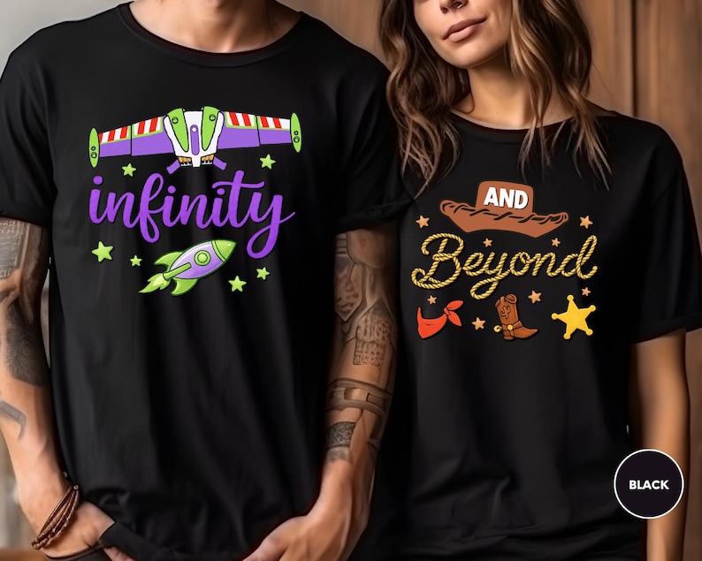 To Infinity And Beyon Shirt, Toy Story Land Shirt, Toy Story Birthday Gift, Disneyworld Matching Tees, Disney 2026 Family Vacation Shirt 画像 3