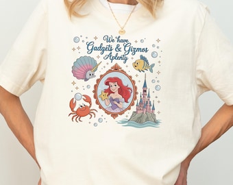 Disney The Little Mermaid Shirt, Gadgets & Gizmos Shirt, Disney Princess Ariel Shirt, Disney Family Shirt, Disneyland Trip Shirt