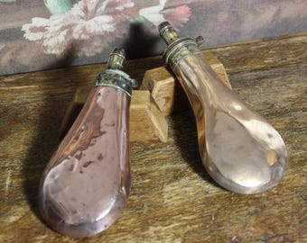 Antique James Dixon & Sons Sheffield Embossed Brass Gunpowder