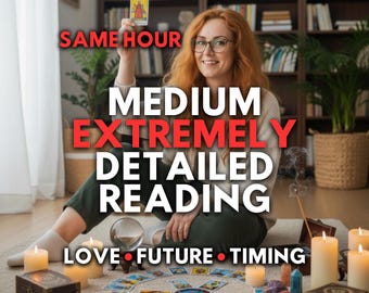 Lettura medium estremamente dettagliata nella stessa ora, intuizioni su amore e carriera, guida intuitiva onesta