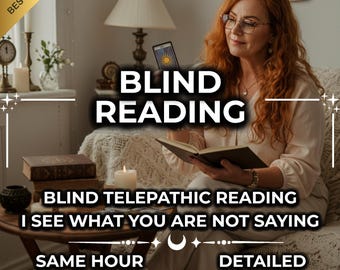 Same Hour Blind Psychic Reading | No Tools Intuitive Insight