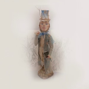Bambola fantasy OOAK: scultura boudoir &quot;Settembre&quot; fatta a mano