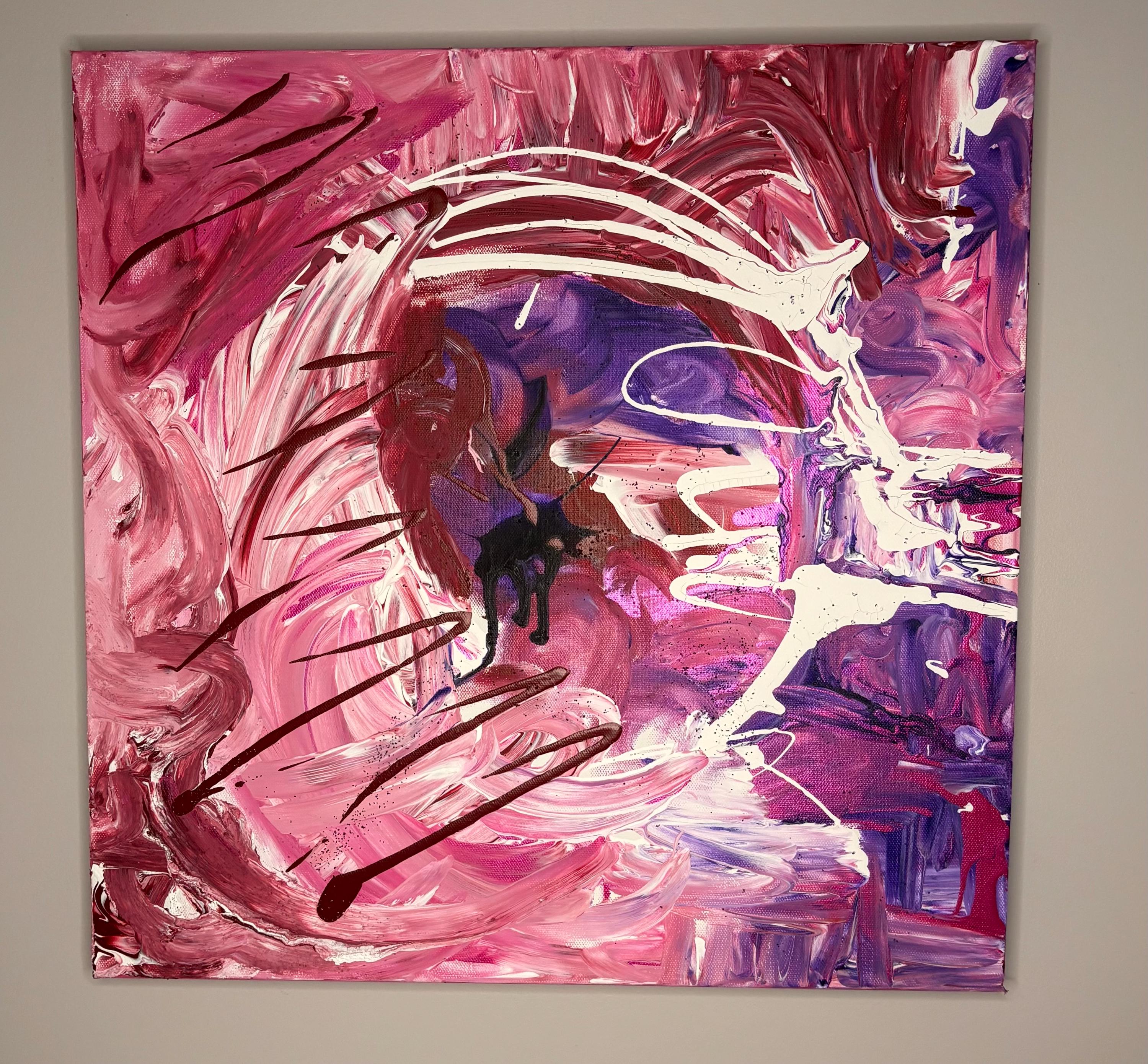 20x20 Abstract Statement Art | One-of-a-kind | Jagcreativestudio - Etsy