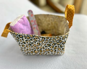 Handmade Fabric Basket / Tote