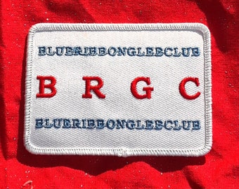 Blue Ribbon Glee Club Chicago Flag Style Patch