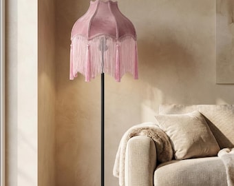 Abat-jour bohème à pompons, abat-jour tissé pour suspension, cache-lampe de plafond, décoration bohème, abat-jour suspendu