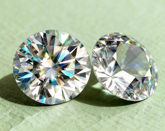 Moissanite gemstones loose, Certified moissanite stone, Moissanite loose 3mm round, Gemstones for jewelry making,Vvs1 moissanite lab diamond