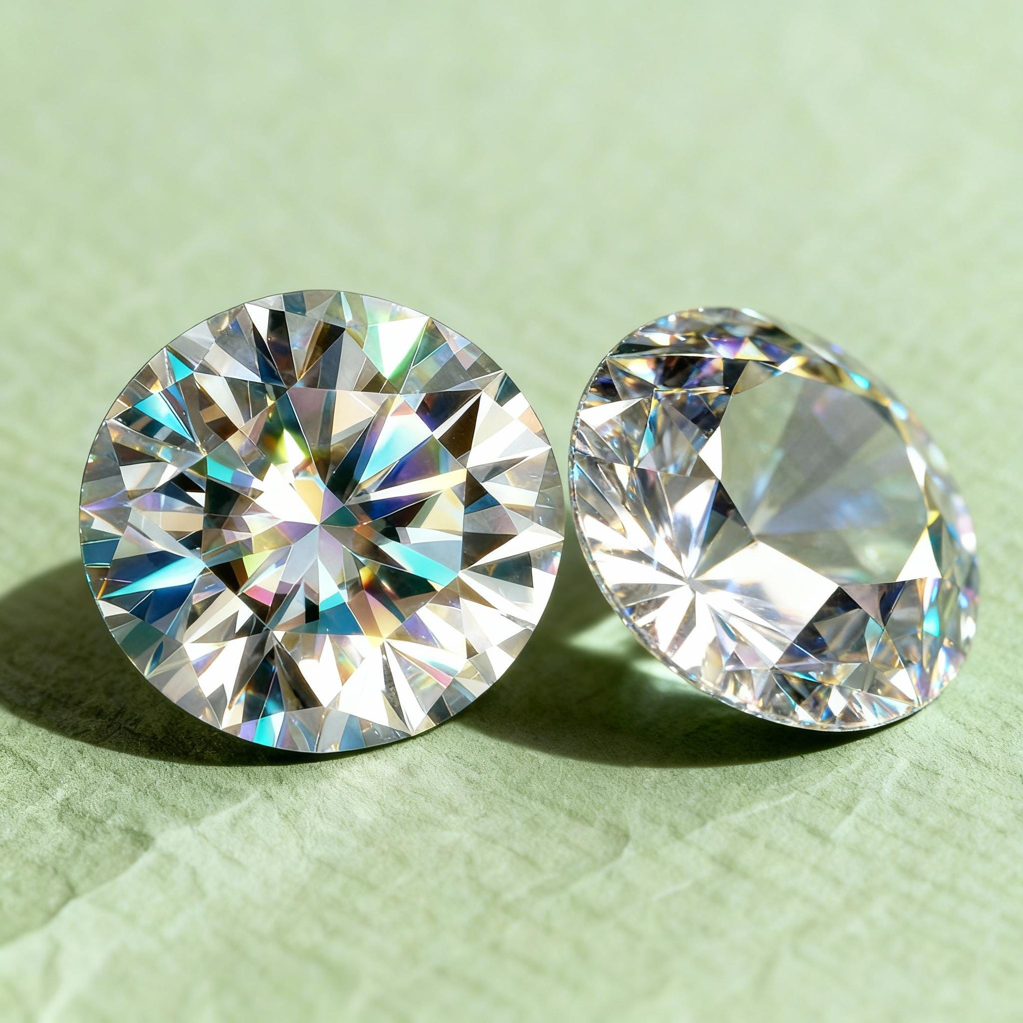 thumbnail image 2 of 120pcs 1mm White Cubic Zirconia Round Stones – AAAAA Lab-Created Loose Gems 2 of 4