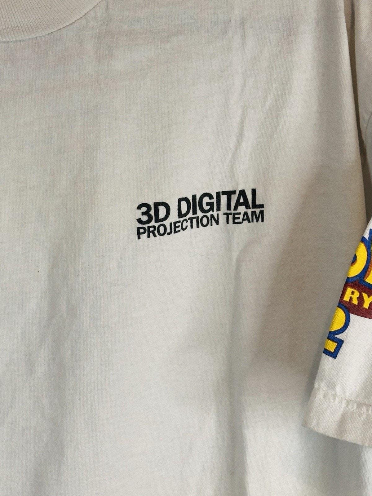 Pixar Toy Story 3D Projection Team Employee T-shirt - Etsy
