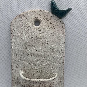 Pottery wall pocket Handmade art