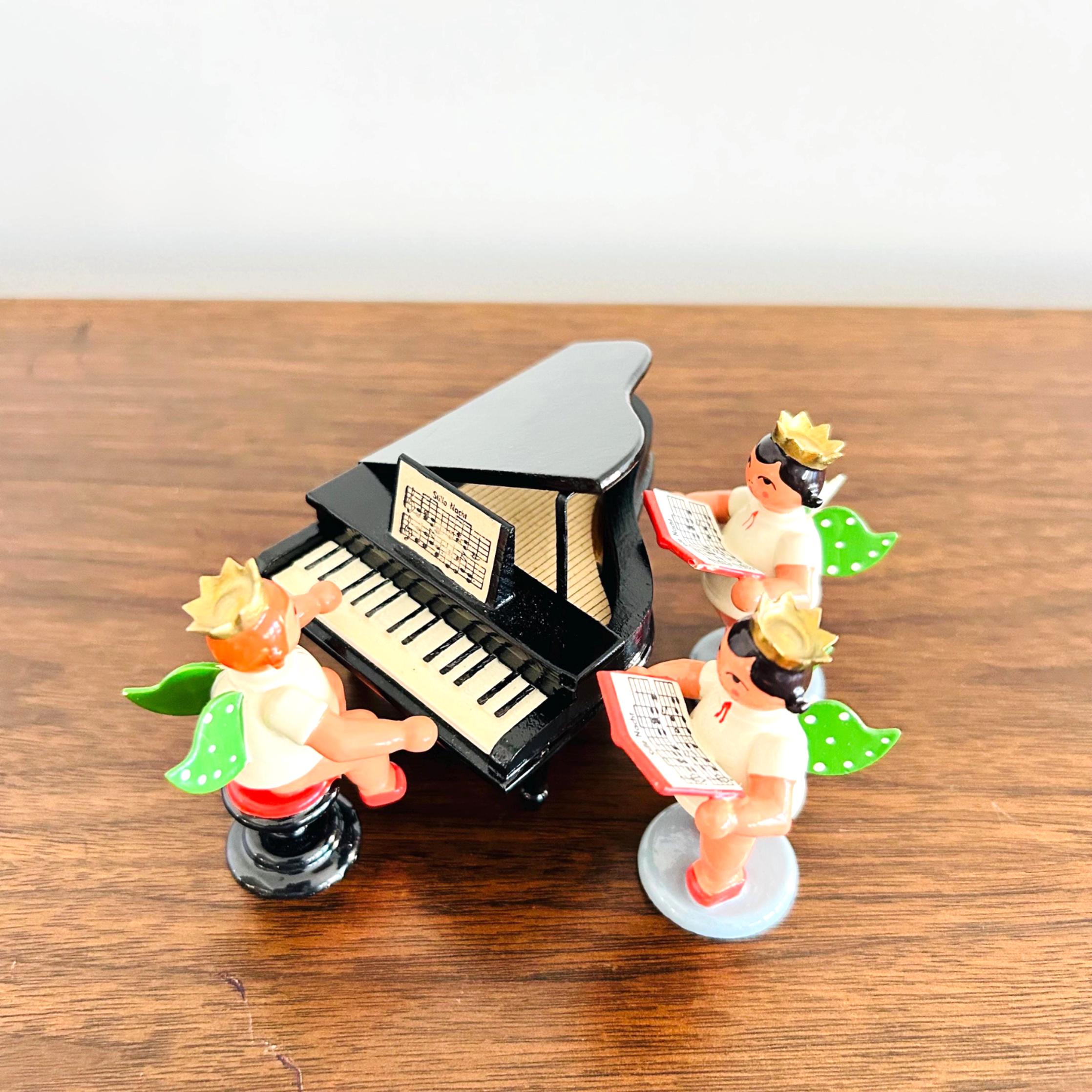 Angel With Piano and Grand Piano - Etsy