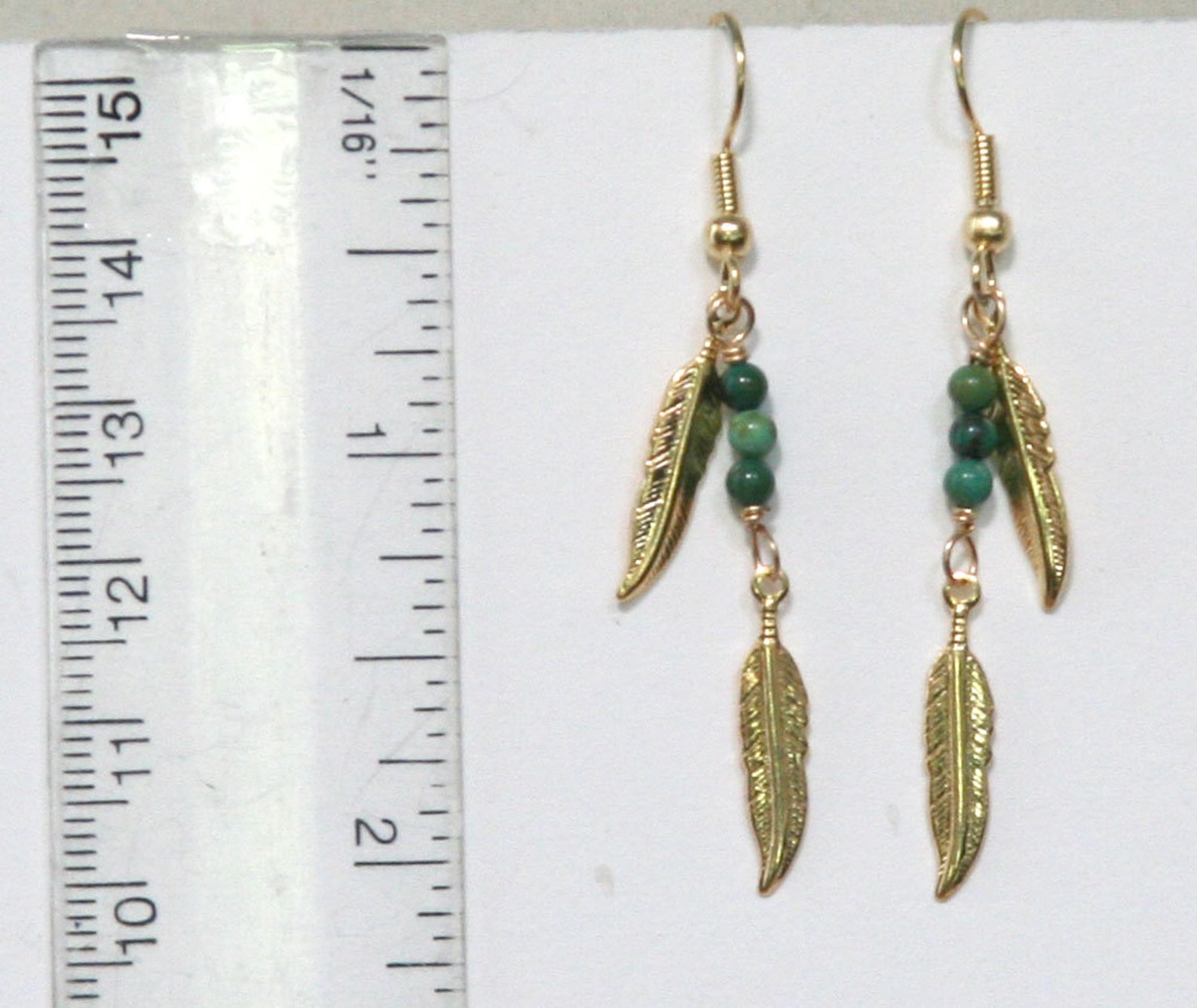 Supvox MorningVale Dreamcatcher with Turquoise & Feather Charm Keyring