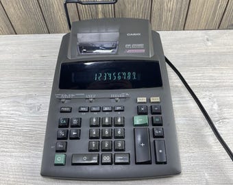 Casio DR-250HD Electronic 2 Color Printing Calculator  Tax & Exchange