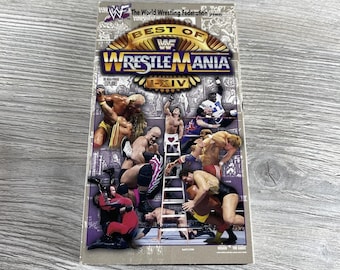 WWF Best of Wrestlemania I-XIV (1998) VHS Home Video