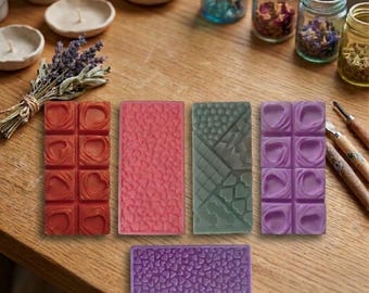 Barrette di cera di soia profumate, grandi e fatte a mano, disponibili in 5 fragranze + omaggio