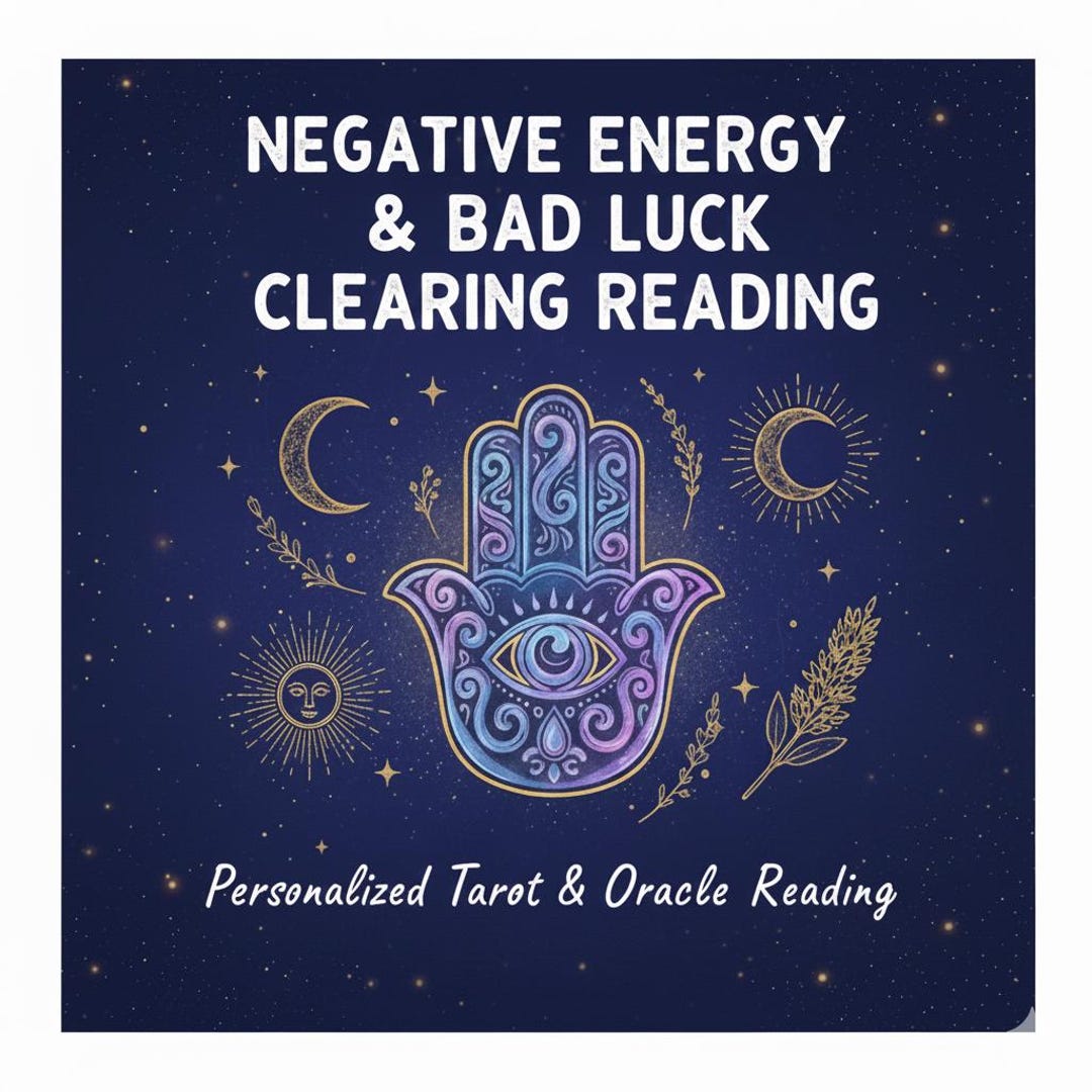Negative Energy Clearing Reading | Spiritual Guidance (digital) - Etsy