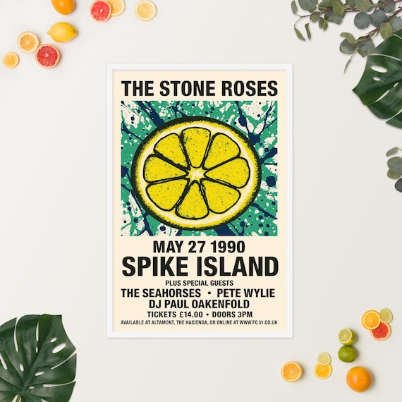 The Stone Roses Poster & Framed Options - Etsy