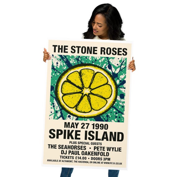 The Stone Roses Poster & Framed Options - Etsy