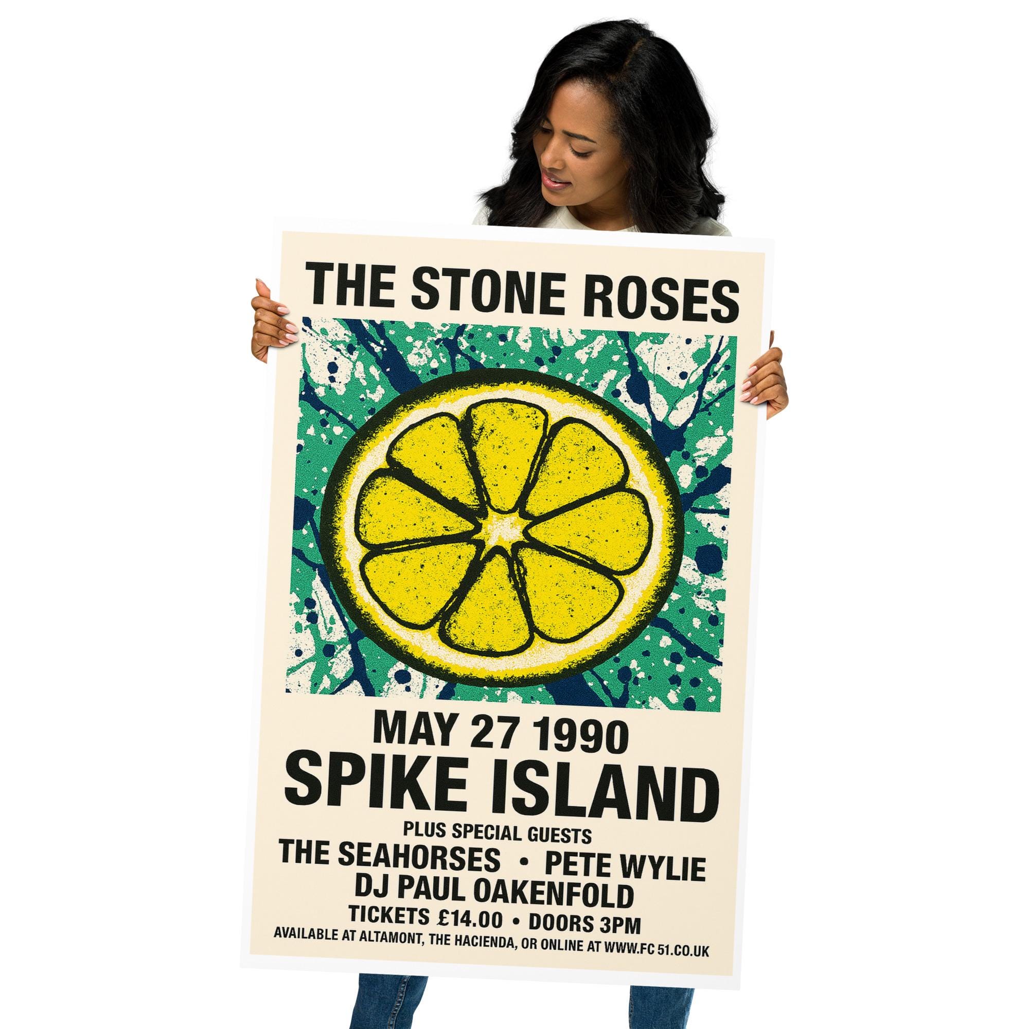 The Stone Roses Poster & Framed Options - Etsy