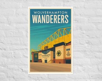 Die Wolverhampton Wanderers F.C. Poster- und Rahmenoptionen