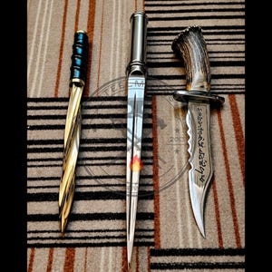 Supernatural Knife Set - Etsy