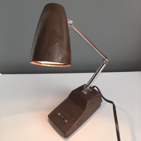Rare Articulating Retro High Intensity Desk Lamp Vintage Etsy
