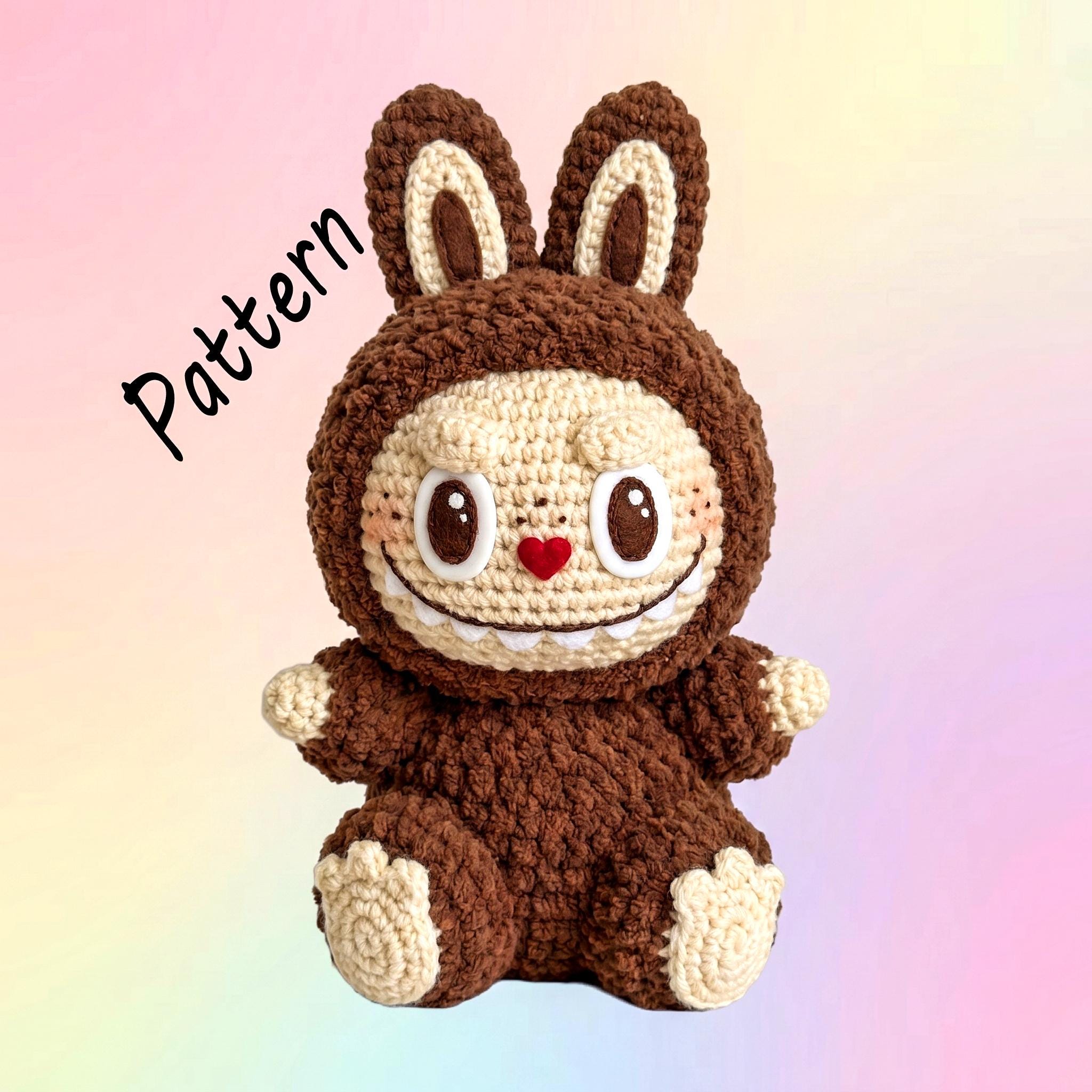 Labubu crochet - Etsy 日本