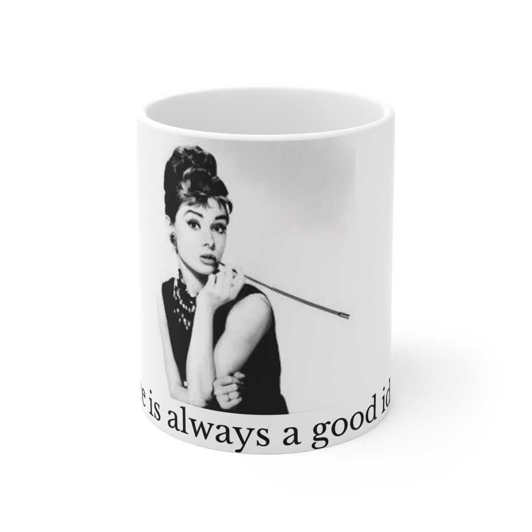 audrey-hepburn-coffee-mug-vintage-chic-tea-cup-elegant-kitchenware-etsy