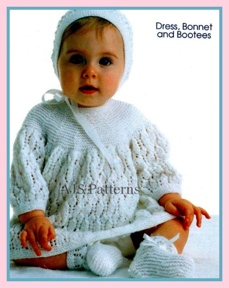 PDF Knitting Patterns Baby Jumpers with Assorted Motifs inc. Etsy