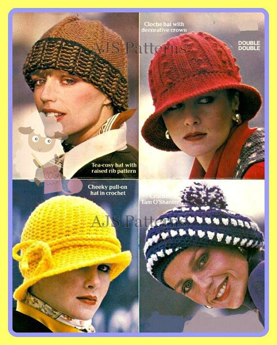 tam o shanter hat knitting pattern