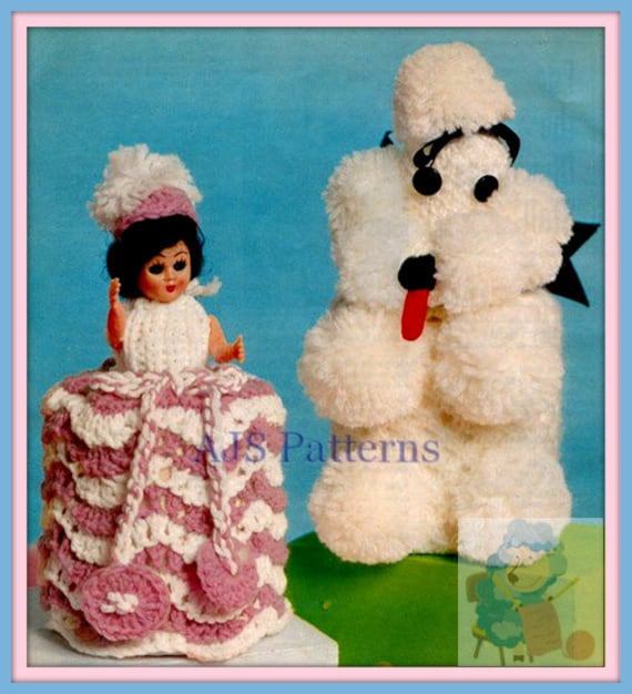 lady toilet roll cover