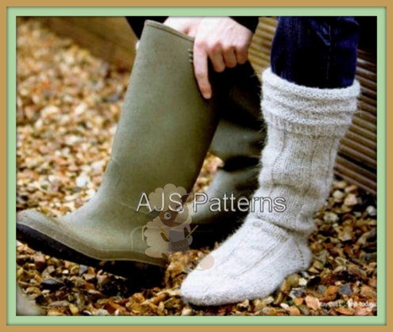 PDF Knitting Pattern Mens Aran 