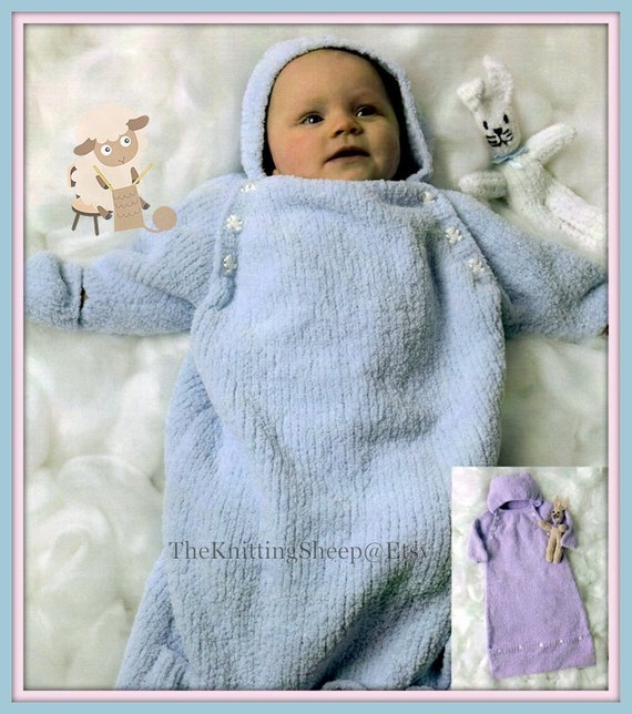 knitted sleepsuit baby