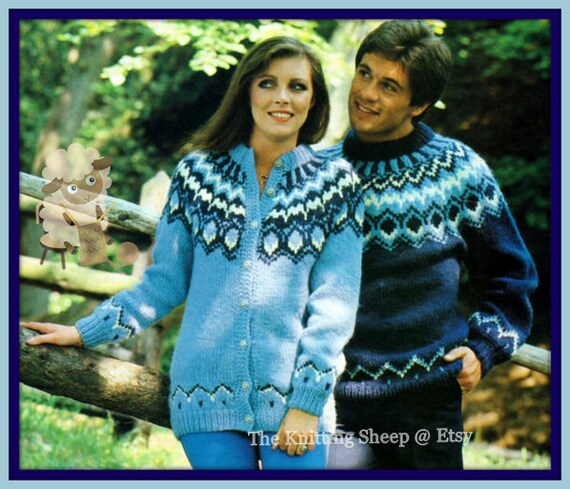 PDF Knitting Pattern Yoked Unisex Fair 