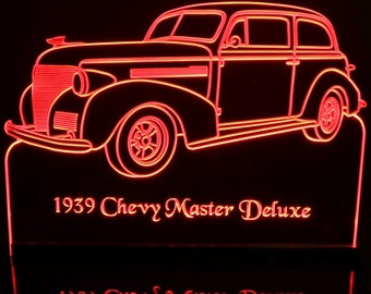 1940 CHEVROLET MASTER DELUXE TOWN SEDAN WALL CLOCK-FREE USA SHIP 1940 CHEVROLET MASTER DELUXE TOWN SEDAN WALL CLOCK-FREE USA SHIP