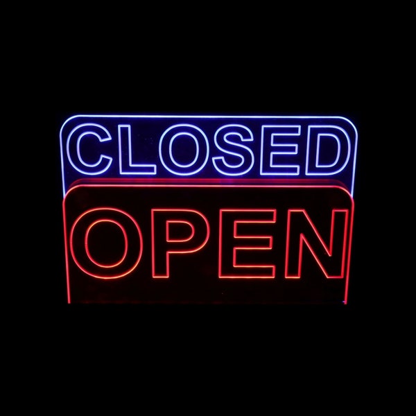 Open Closed Sign - Etsy