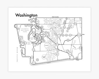 Washington Screenprint 18"x24"