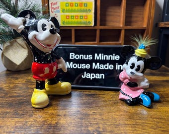 Mickey Mouse JAPAN Marked-Added Bonus Minnie Mouse w/ min damage