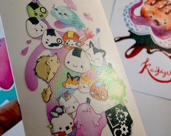 Postcard Set Lovecats