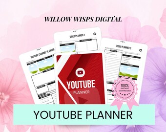 YouTube Content Planner: Organized Video Scheduling Pages